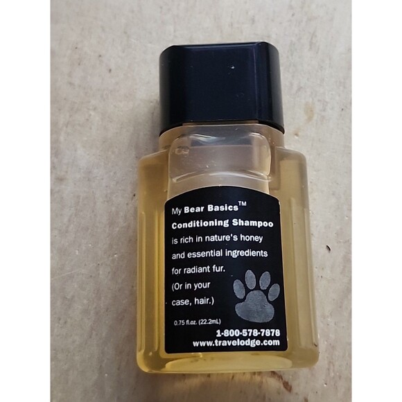 Vintage Fuzzybear Hair Product Bottle – Mascot Design, Novelty Grooming - Picture 4 of 5